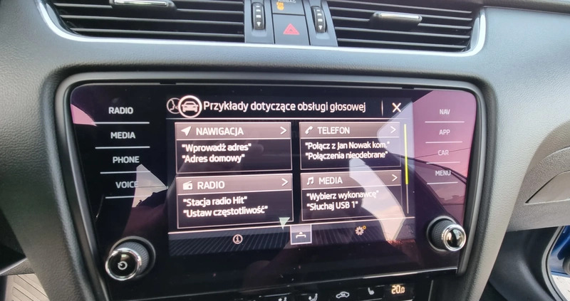 Skoda Octavia cena 71900 przebieg: 219000, rok produkcji 2017 z Chodecz małe 704